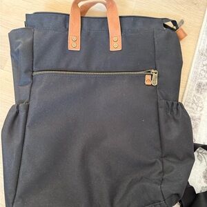 Thirty-One Black and Tan Backpack